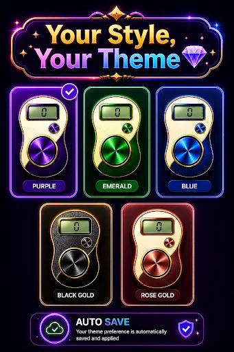Download Tasbih Counter Zikr Tasbeeh Terbaru – Aplikasi Dzikir Digital - Screenshot 2