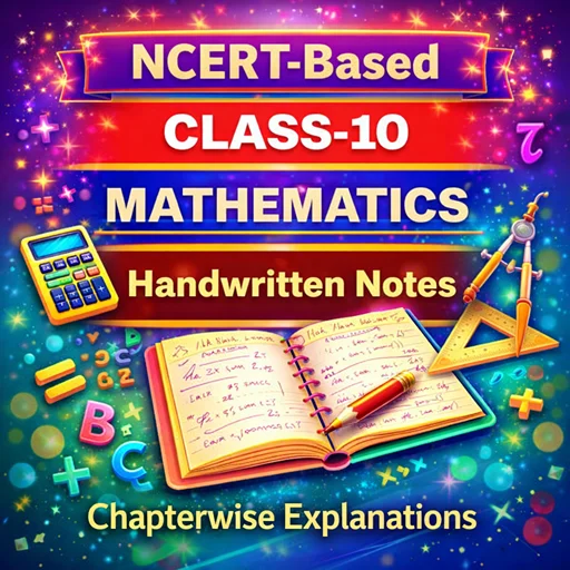 Download Class 10th Math Revision Notes – Persiapan Ujian Gratis