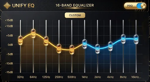 Download UNIFY – Equalizer & Bass Pro 6.4.4 – Audio 3D Terbaik - Screenshot 1
