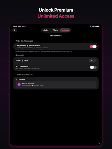 Download AI Girlfriend Versi Terbaru – Teman Virtual AI Gratis - Screenshot 23
