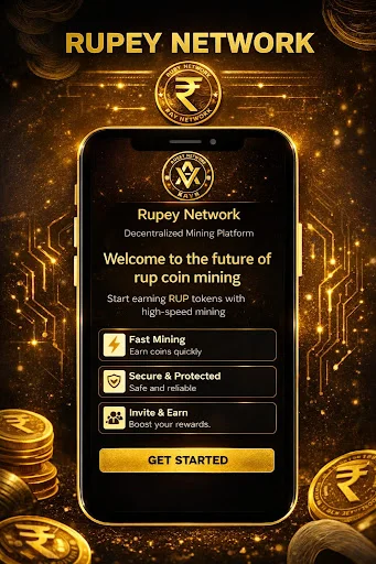 Download Rupey Network Terbaru – Tambang Koin RUP Gratis - Screenshot 2