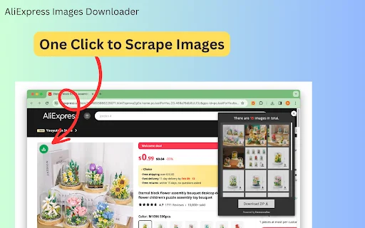 Download AliExpress Images Downloader – Unduh Gambar HD Cepat - Screenshot 1