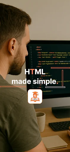 Download Learning HTML Versi Terbaru – Belajar Coding Gratis - Screenshot 1