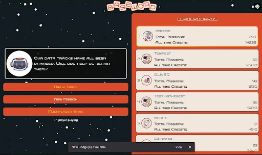 Download Baseword Terbaru – Game Edukasi Astronomi Gratis - Screenshot 9