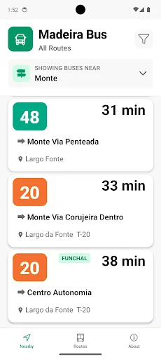 Download Madeira Bus Terbaru – Jadwal Bus Offline & Praktis - Screenshot 1