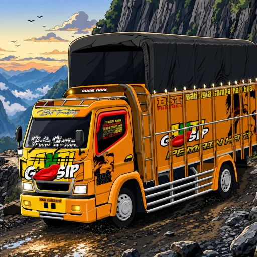 Download Truck CANTER Sim Indonesia Terbaru – Simulator Truk 2024