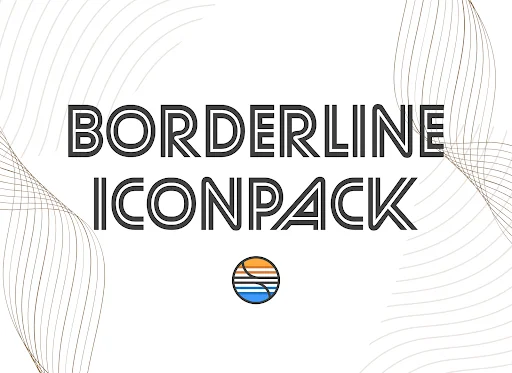 Borderline Icon Pack Terbaru – Ubah Tampilan HP Jadi Estetik - Screenshot 1