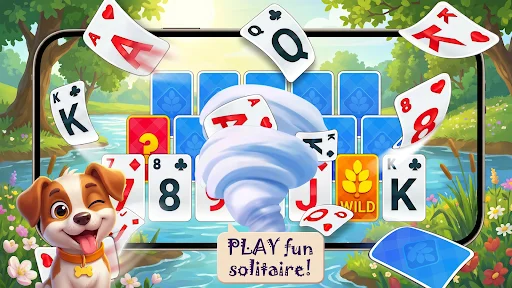 Download Solitaire Farm: TriPeaks Terbaru – Main Game Kartu Seru - Screenshot 1