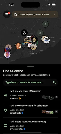 Download Workmorr Versi Terbaru – Cari & Tawarkan Jasa Gratis - Screenshot 1