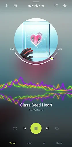 Download AI Music Player – AURORA Terbaru – Pemutar Musik AI - Screenshot 8
