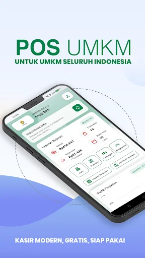 Download APLIKASI KASIR – POS UMKM Terbaru – Kelola Bisnis Mudah - Screenshot 1