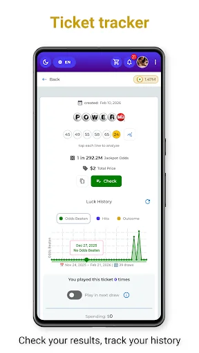 Download Lucky Picks: Lottery AI Terbaru – Generator Angka Gratis - Screenshot 4