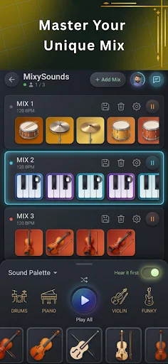 Download Mixy: Rhythm Games Terbaru – Studio Musik Mini Gratis - Screenshot 5