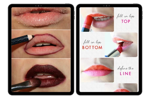 Download Tutorial Makeup Bibir 4K Terbaru – Inspirasi Cantik Gratis - Screenshot 6