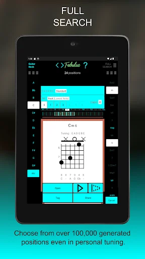 Download FABULUS: Any Guitar Chord Quiz Terbaru – Belajar Kunci Gitar - Screenshot 12