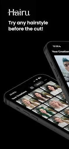 Download Hairu Terbaru – Coba Gaya Rambut Virtual Gratis - Screenshot 1