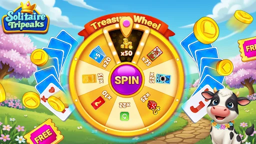 Download Solitaire TriPeaks Tablet Terbaru – Game Kartu Seru - Screenshot 5