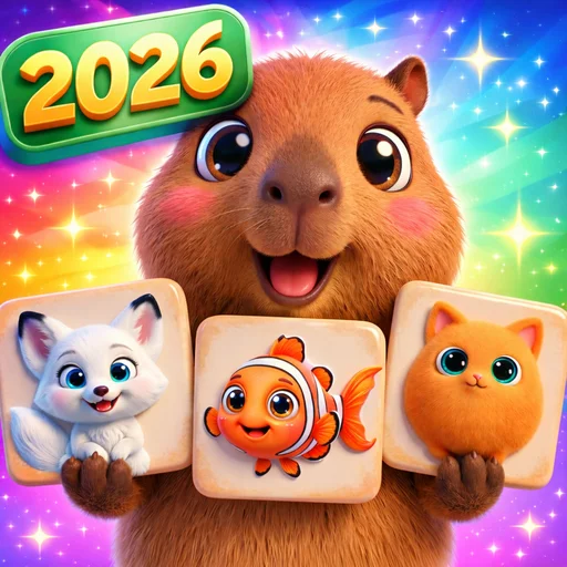 Download Tile Match Cute Animals Terbaru – Puzzle Santai Gratis