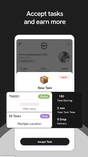 Unduh TEV Delivery Terbaru – Solusi Efisien Kurir Pidge-Tech - Screenshot 3