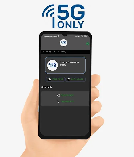 Download 5G Only Terbaru – Pengalih Mode Jaringan & Tes Kecepatan - Screenshot 1