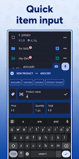 Enchlist: Daftar Belanja Praktis – Atur Budget & Stok Barang - Screenshot 5