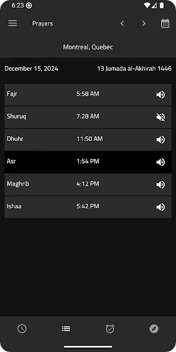 Download Adhan Canada Terbaru – Jadwal Salat & Kiblat Akurat - Screenshot 6
