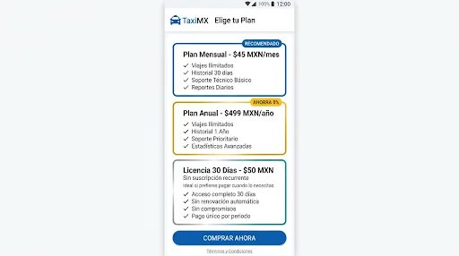 Download Easy Taxi Meter MX Terbaru – Penghitung Tarif Gratis - Screenshot 4