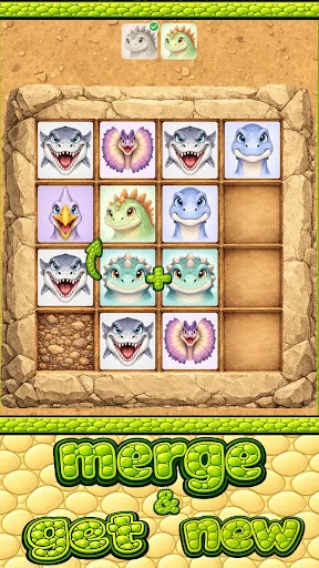 Download Primals 2048 Terbaru – Game Puzzle Dinosaurus Seru - Screenshot 1