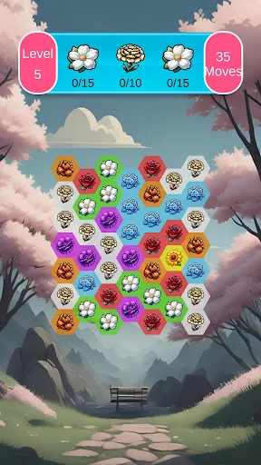 Download Blossom Bloom Terbaru – Game Puzzle Bunga Gratis - Screenshot 6