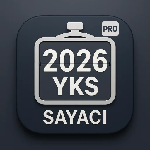Download YKS YDT MSU Sayaç Widget 2026 – Countdown Ujian Gratis