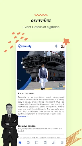 Download Evenuefy Attendees Terbaru – Kelola Event & Networking - Screenshot 1