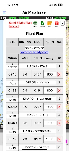 Download Air Map Israel Terbaru – Navigasi Penerbangan Visual - Screenshot 4