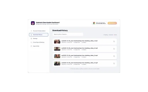 Download Substack Downloader Terbaru – Video & Audio Gratis - Screenshot 4