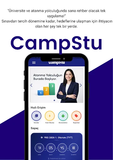 Download KPSS YKS AGS Sınav Takip 2026 – Pelacak Ujian Gratis - Screenshot 2