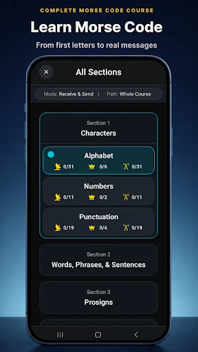 Download Morse Code Complete Terbaru – Belajar Kode Morse Gratis - Screenshot 1