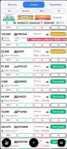 Download Control Lavaderos de Autos Terbaru – Kelola Bisnis Cuci Mobil - Screenshot 2