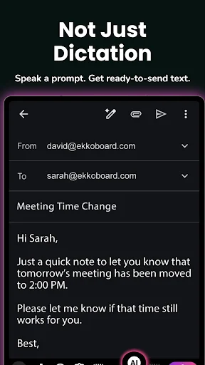 Download EkkoBoard AI Voice Keyboard Terbaru – Ketik Cepat Gratis - Screenshot 11