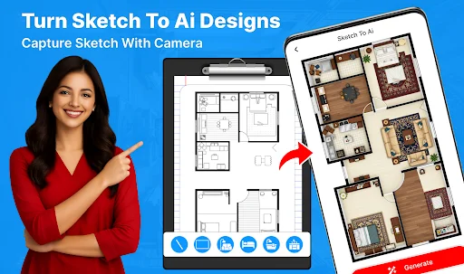 Download Floor Plan Creator: Home DecAi Terbaru – Desain Rumah 3D - Screenshot 6