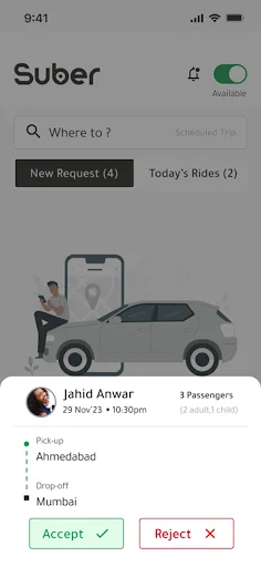Download Suber Terbaru – Layanan Travel Door-to-Door Praktis - Screenshot 4