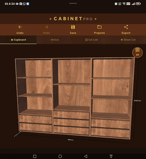 Download Cabinet & Cupboard Cut List Terbaru – Gratis - Screenshot 6
