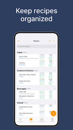 Download KitchenCost Terbaru – Hitung Biaya Resep & Profit Instan - Screenshot 6