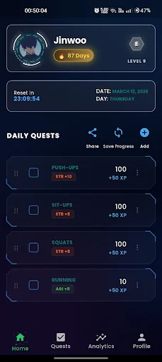 Download ARISE SOLO Terbaru – Tingkatkan Hidup dengan Quest RPG - Screenshot 1