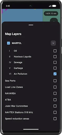 Download CVoyager Terbaru – Perencanaan Rute Kapal Gratis - Screenshot 4