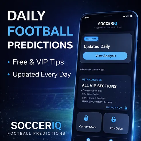 Download SoccerIQ Football Predictions – Prediksi Bola Terbaru - Screenshot 2