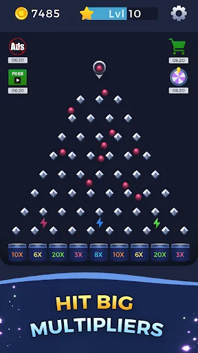 Download Lucky Plinko: Ball Drop x1000 Terbaru – Game Seru Gratis - Screenshot 4