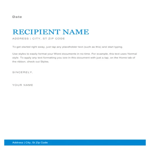Unduh Business Letter Templates – Template Surat Bisnis Gratis - Screenshot 14
