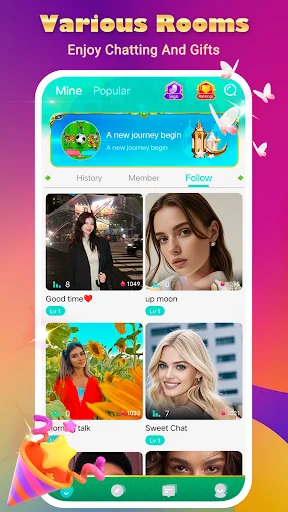 Download Talka – Voice Chat Terbaru – Obrolan Suara Seru Gratis - Screenshot 1