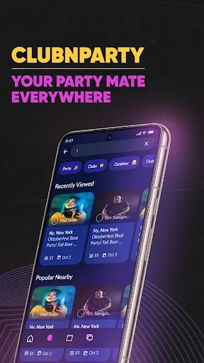 Download clubnparty Terbaru – Cari Pesta & Acara Malam Gratis - Screenshot 5