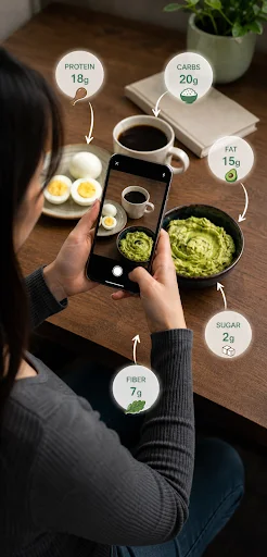 Download Caldef: AI Calorie Tracker Terbaru – Hitung Kalori AI - Screenshot 2