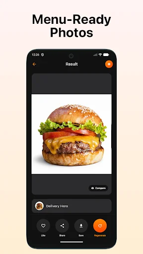 Download FoodShot AI Terbaru – Edit Foto Menu Makanan Instan - Screenshot 8
